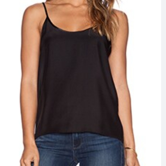 NWT ATM Silk Camisole with Adjustable Straps Black Size XS - Picture 1 of 8